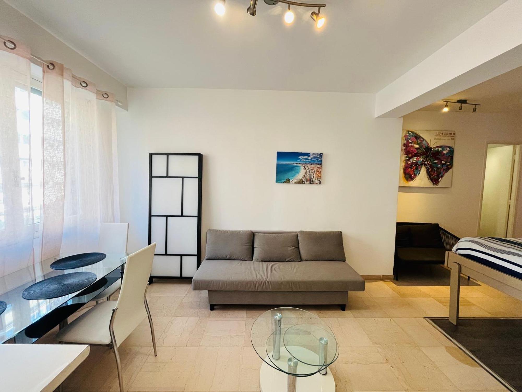 Grand Studio De 30 M2 Promenade Des Anglais Nizza Exterior foto